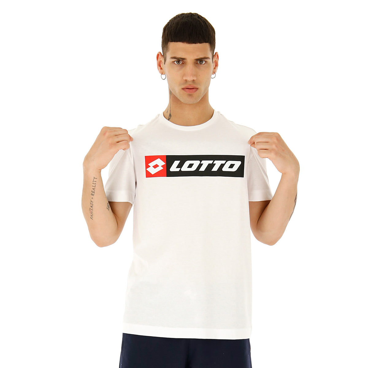 Lotto 213456 Tee Logo White