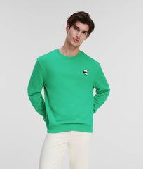 Karl Lagerfeld 230M1801 Ikonik 2.0 Mini Sweatshirt Green