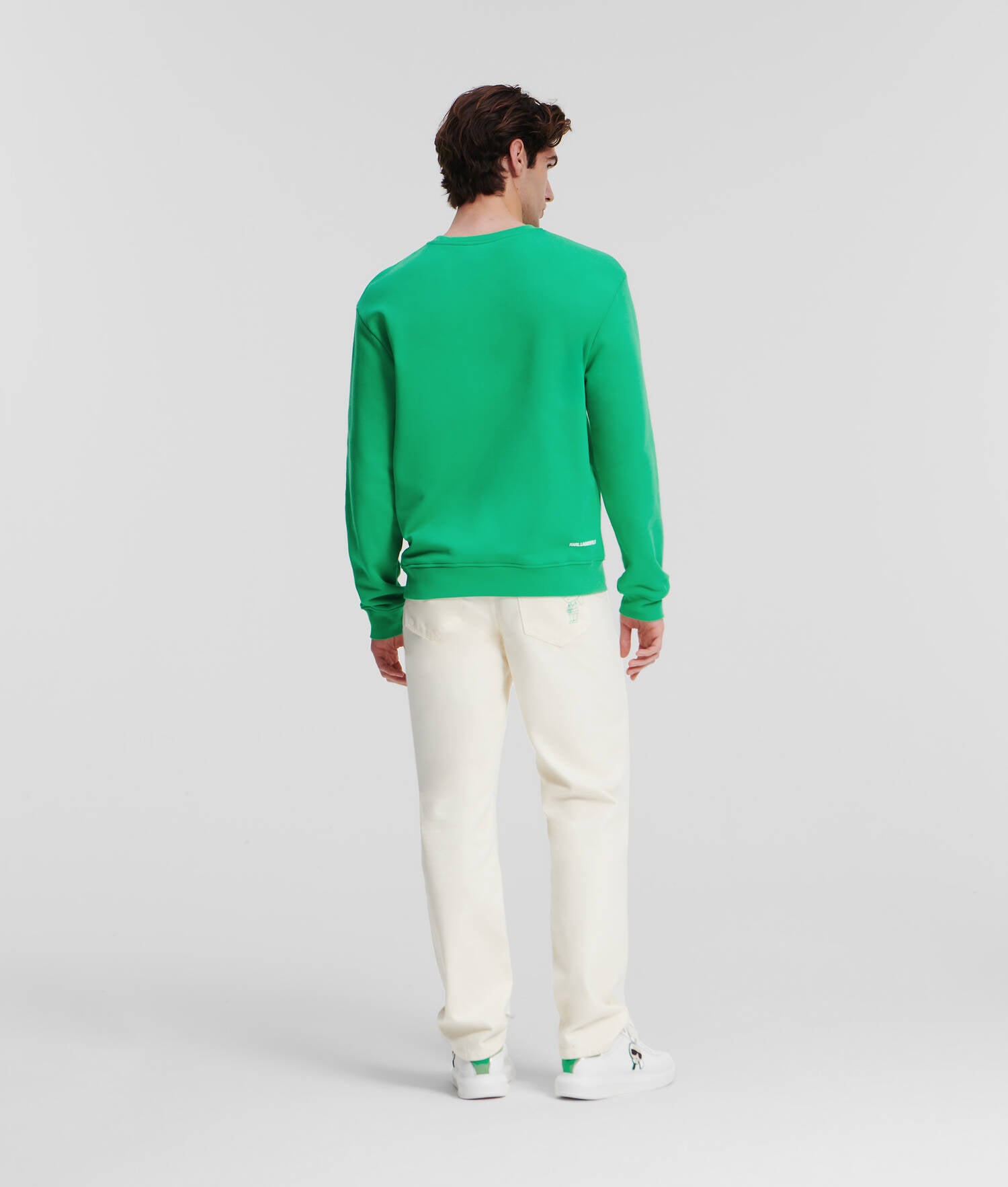 Karl Lagerfeld 230M1801 Ikonik 2.0 Mini Sweatshirt Green
