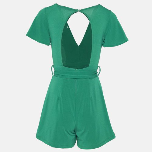 Sissyboy P20737 Ladies Knit Playsuit Green