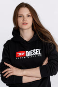 Diesel -L-F Reggy Hood Div Sweat Black
