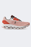 On Cloudstratus Womens Support Shoe Rose | Red