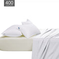 Egyptian Cotton Co 400 Thread Fitted Sheet Cream