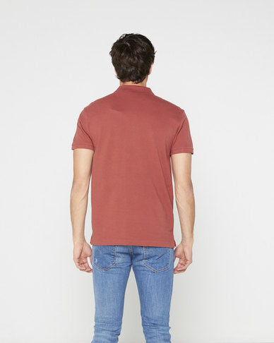 LeviS Ama Housemark Polo Marsala