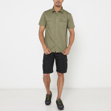 Jeep M Ss Safari Shirt With Back Vent