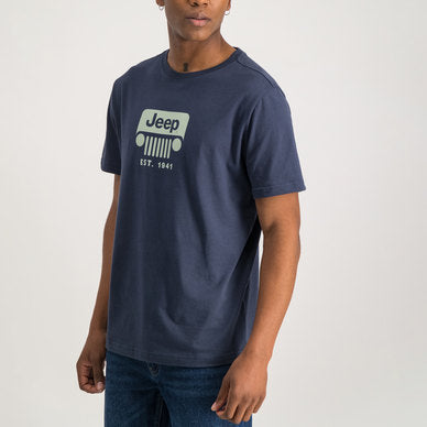 Jeep M Grillie Icon Print Tee Jp105962 Navy