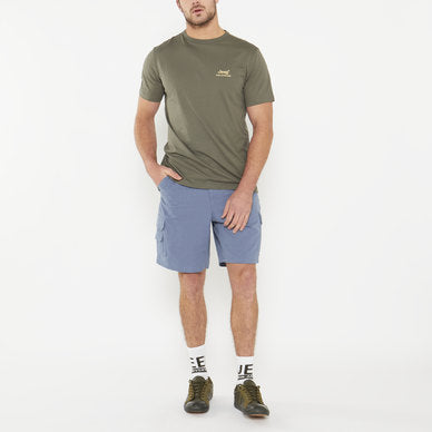 Jeep Jms23038 M Essential Organic Logo Tee Olive