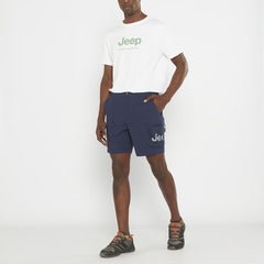 Jeep Jms23121 M Packable Shorts Midnight Blue