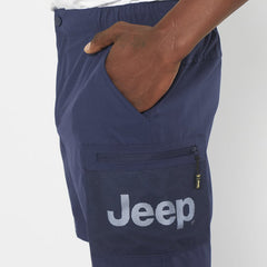Jeep Jms23121 M Packable Shorts Midnight Blue