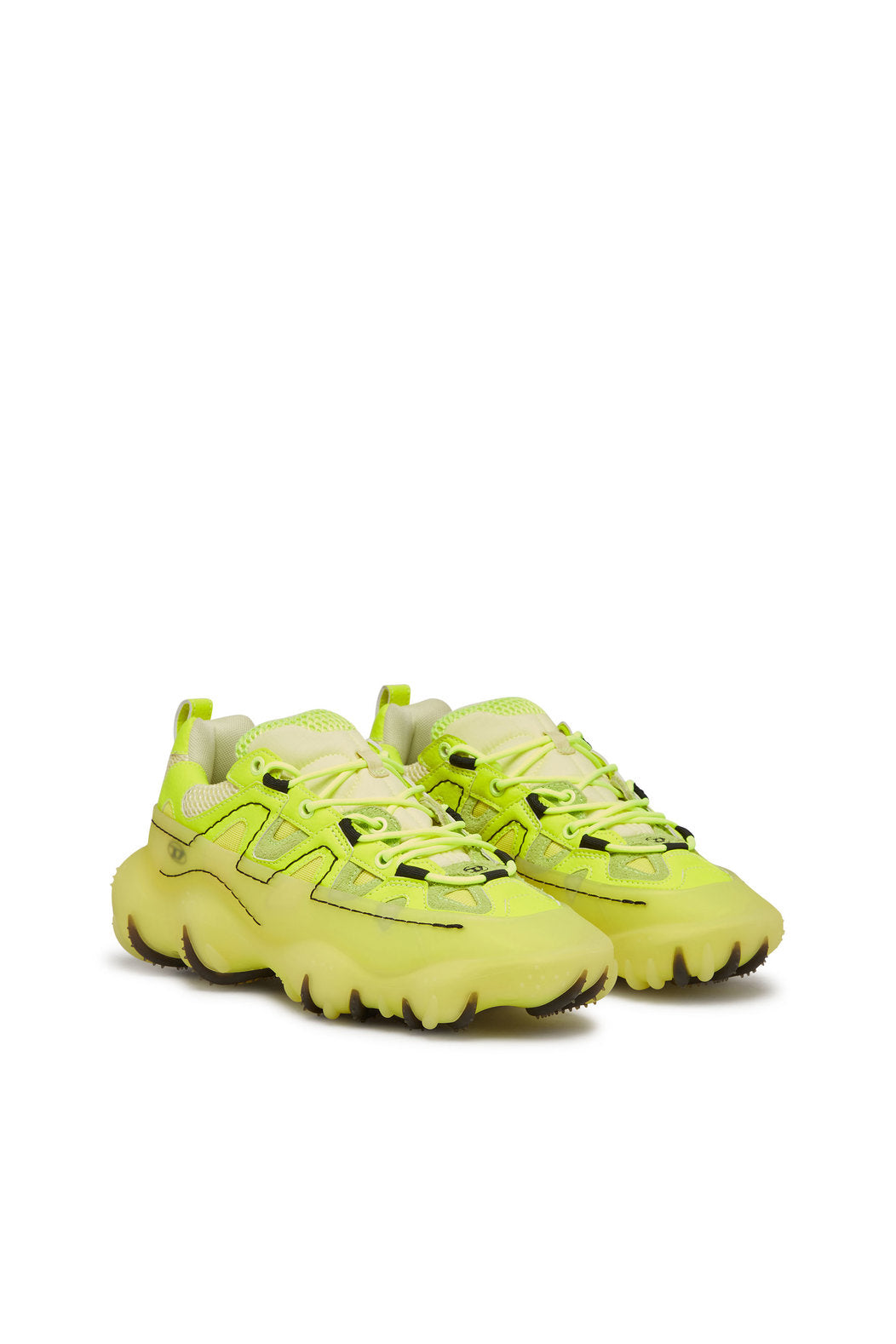Diesel Y03135P5604 Mens S-Prototype P1 Sneakers Lime