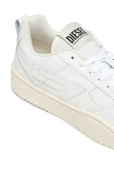Diesel Y03203P5576 Womens S-Ukiyo V2 Low Sneakers Star White