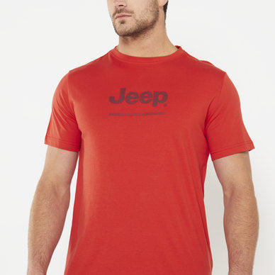 Jeep M Logo/Icon Strong Tee Jms23037 Red