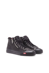 Diesel Y03267P1732 Mens S-Athos Zip Mid Sneakers Black