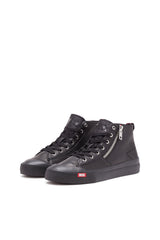 Diesel Y03267P1732 Mens S-Athos Zip Mid Sneakers Black