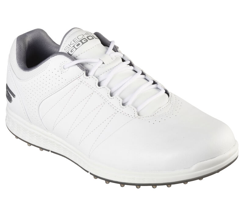 Skechers 54545 Mens Go Pivot Golf Shoes White & Grey