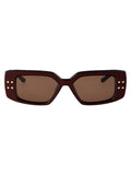 Valentino Sunglasses 108B 53 Maroon