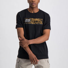 Jeep Mens Fashion Graphics T-Shirt Black