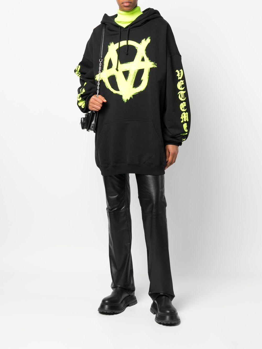 Vetements Double Anarchy Hoodie