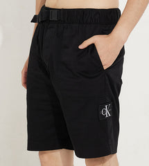 Calvin Klein Belted Woven Short J323405 Black