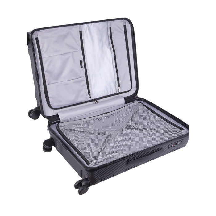 Cellini La Strella Trolley Case 4Whls Black