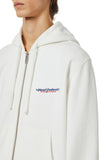 Diesel A037450Ajih-M-S-Ginn Hood Zip-Ind Sweat Cream