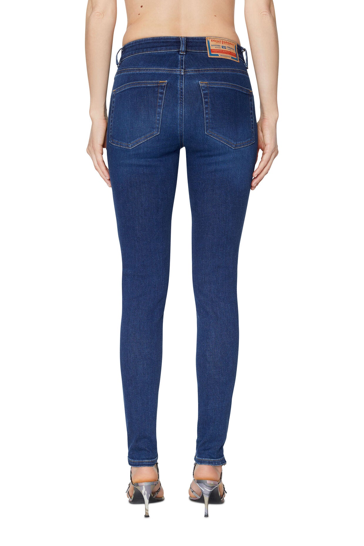 Diesel A0410809C1 Ladies Superskinny Denim Trouser