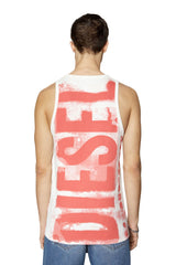 Diesel M-T-Lift T Shirt White Red