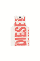 Diesel M-T-Lift T Shirt White Red