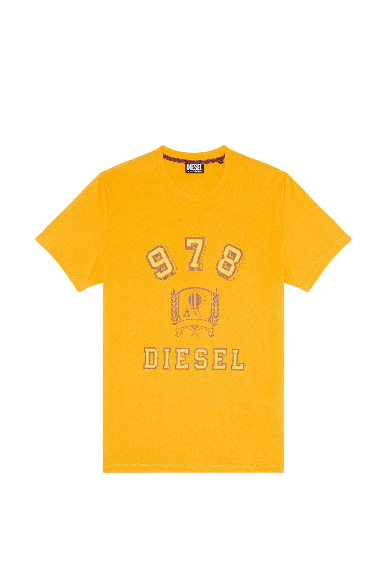 Diesel Diegor E11 T-Shirt-Mustard