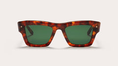 Valentino Sunglasses 106C-53 Havana/Green
