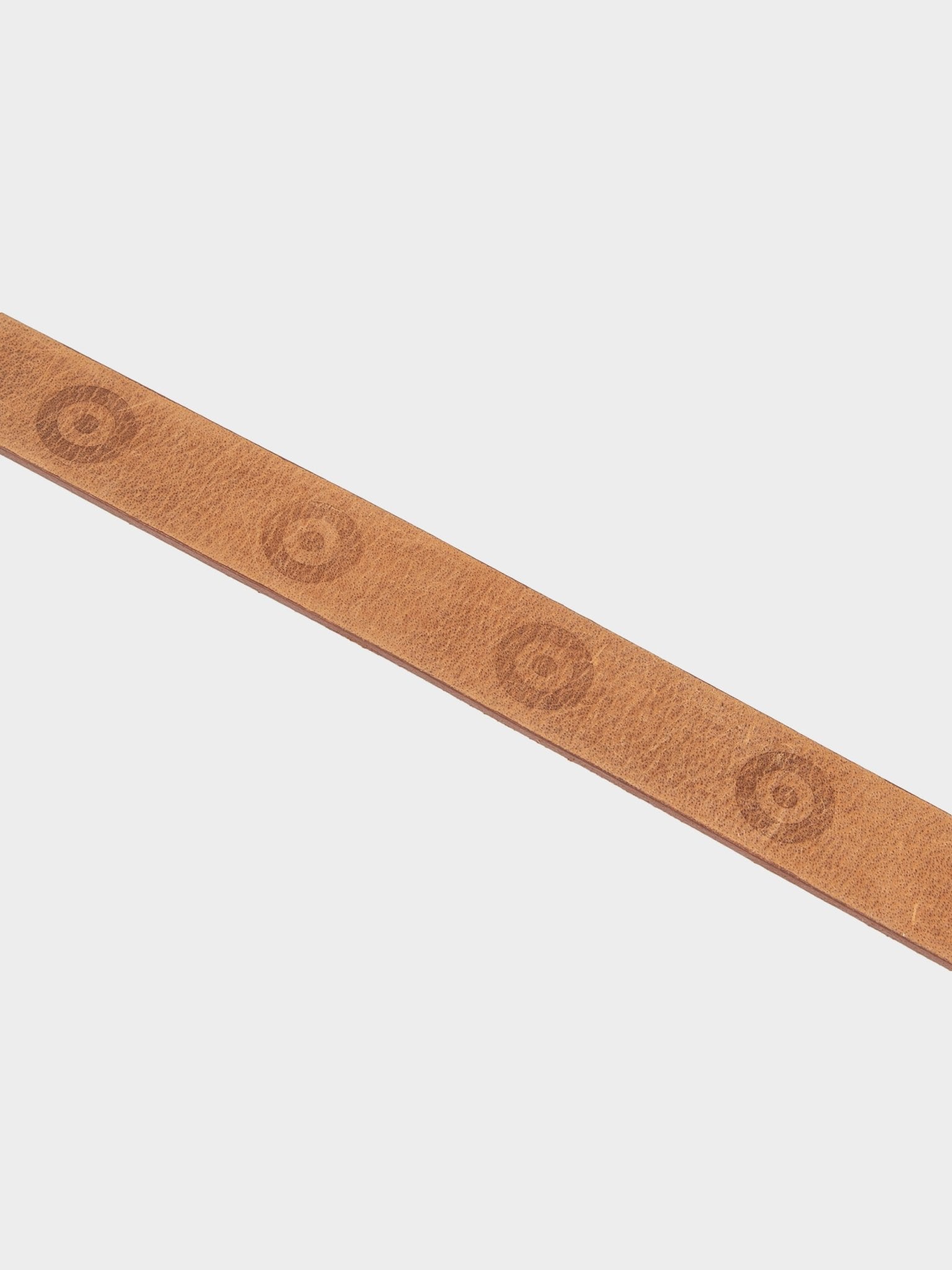 Bensherman Benb008 Target Emboss Leather Belt Tan