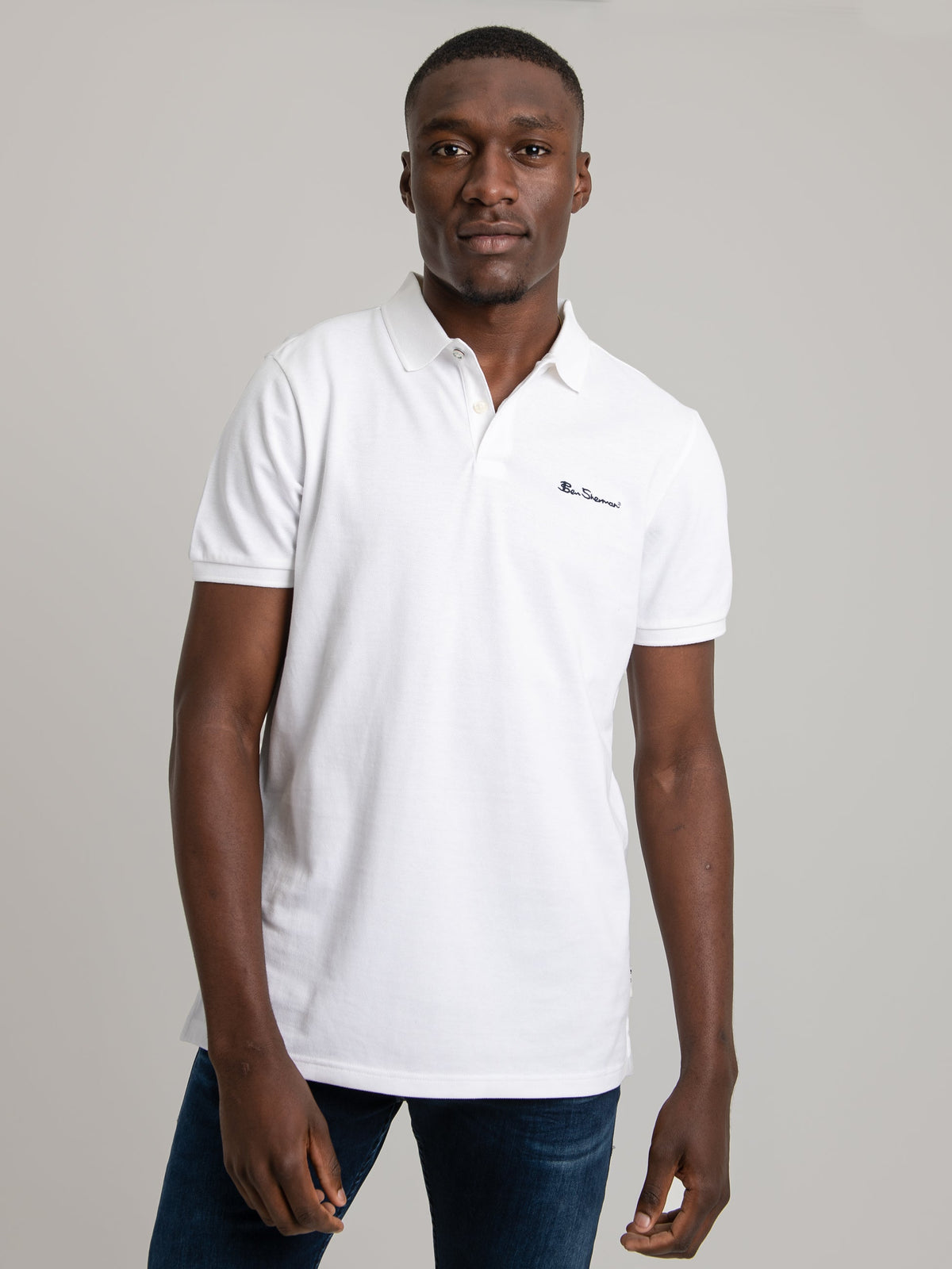 Ben Sherman Polo Short Sleeve White