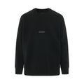 Givenchy Classic Fit Minimal Logo Print Sweatshirt Black
