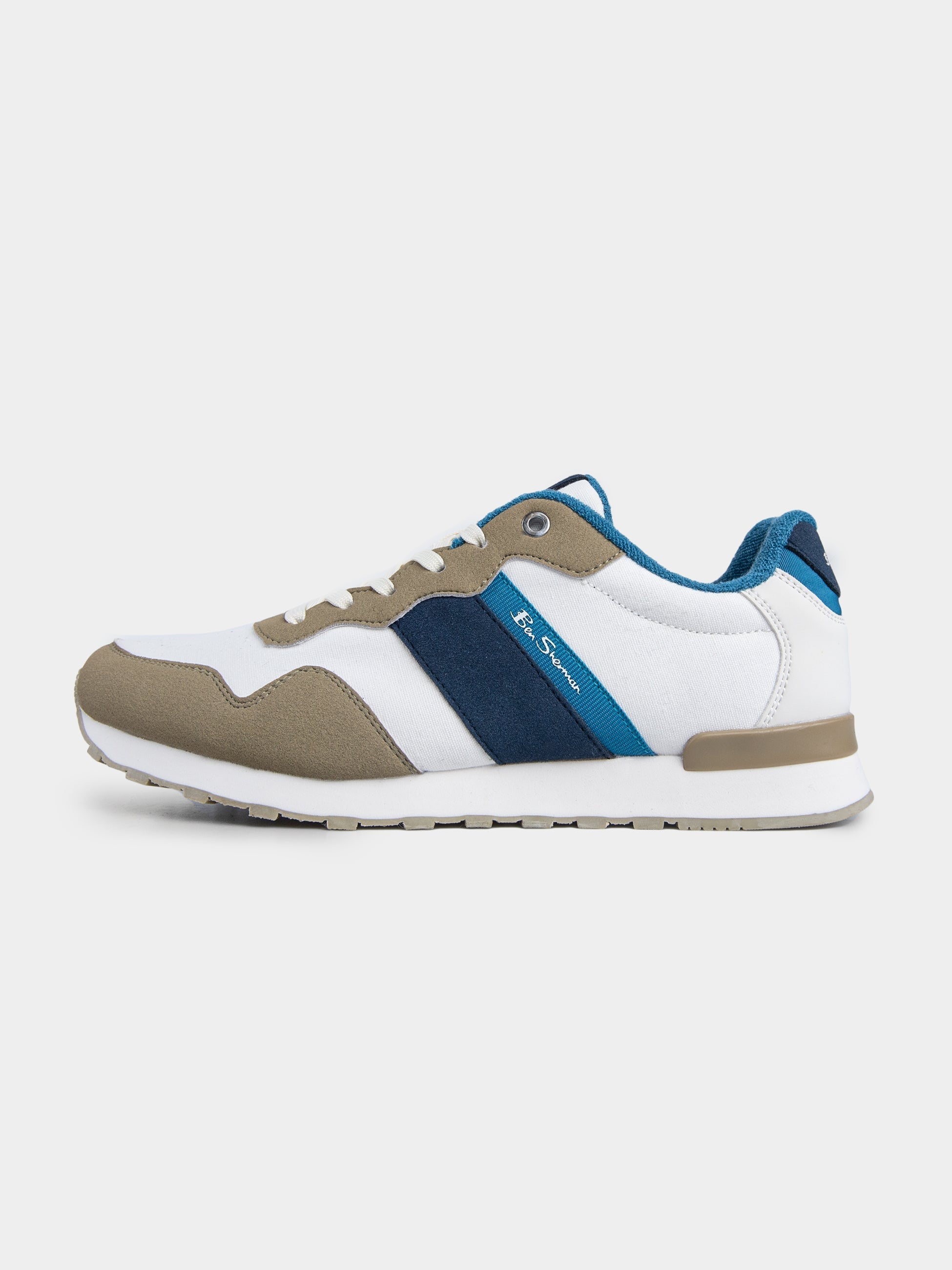 Ben Sherman Owen Retro Run  Cream/Olive