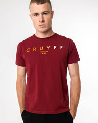 Cruyff Eder T-Shirt Rhubarb