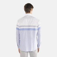 Harmont & Blaine Crj928011759B Shirt 100 White & Blue