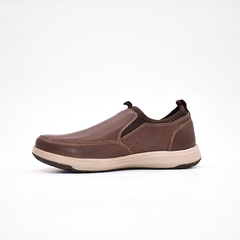 Hush Puppies Hpm00838 Mens Brayden Leather Shoes Brown