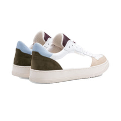 Replay Mens Reload City Shoes Beige/Green