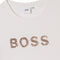Boss J15430 Kids Short Sleeve T Shirt Off White