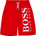 Boss J24737 Kids Shorts Red