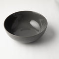 JENNA CLIFFORD - Embossed Lines Salad Bowl 25cm In Dark Grey