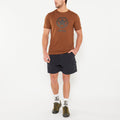 Jeep M Logo/Icon Strong Tee Jms23043 Brown