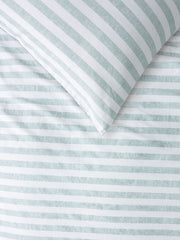 Linen House Charlie Duvet Cover Set Duck Egg