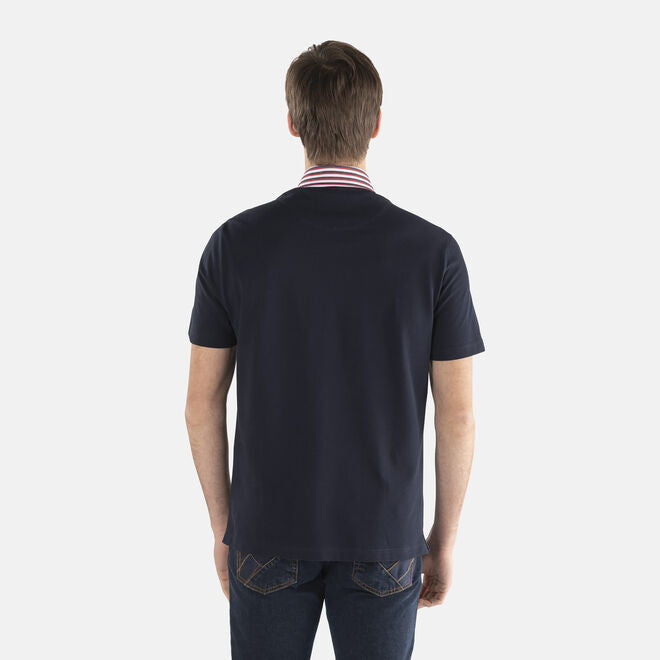 Harmont & Blaaine Lrj003020004S01 Polo 801 Navy