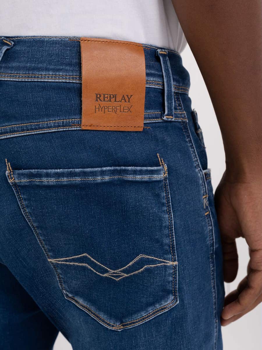 Replay Ma934 661Xi1R Replay Hyperflex Jean Blue