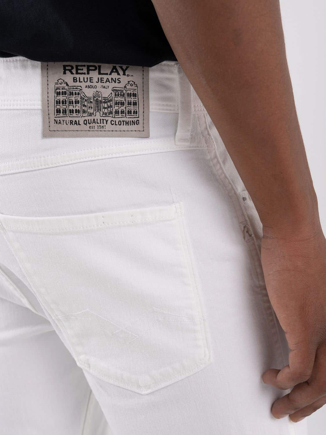 Replay Ma934 8005311 Jeans White