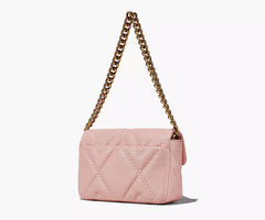 Marc Jacobs The Quilted Leather J Marc Shoulder Bag In Rose