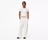 Marc Jacobs The Monogram Oversized Sweatpants In Eggshell