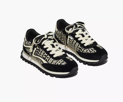 Marc Jacobs The Monogram Leather Jogger Sneaker