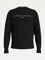 Tommy Hilfiger Mw11596 Msw Tommy Logo Sweatshirt Black
